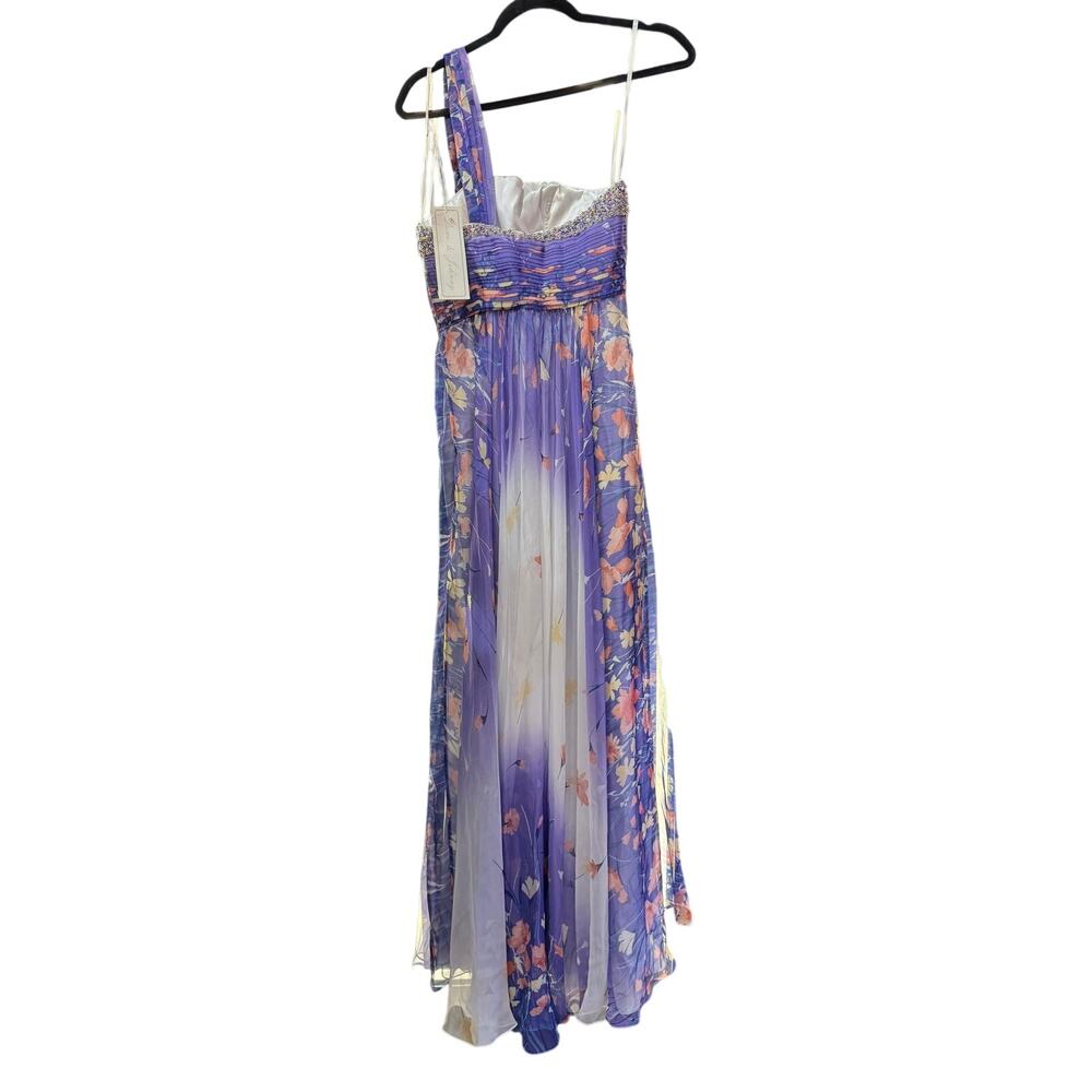 $450 Vintage Y2K Beaded Dave & Johnny Maxi Dress Size 1/2 (S) NWT - Picture 4 of 10